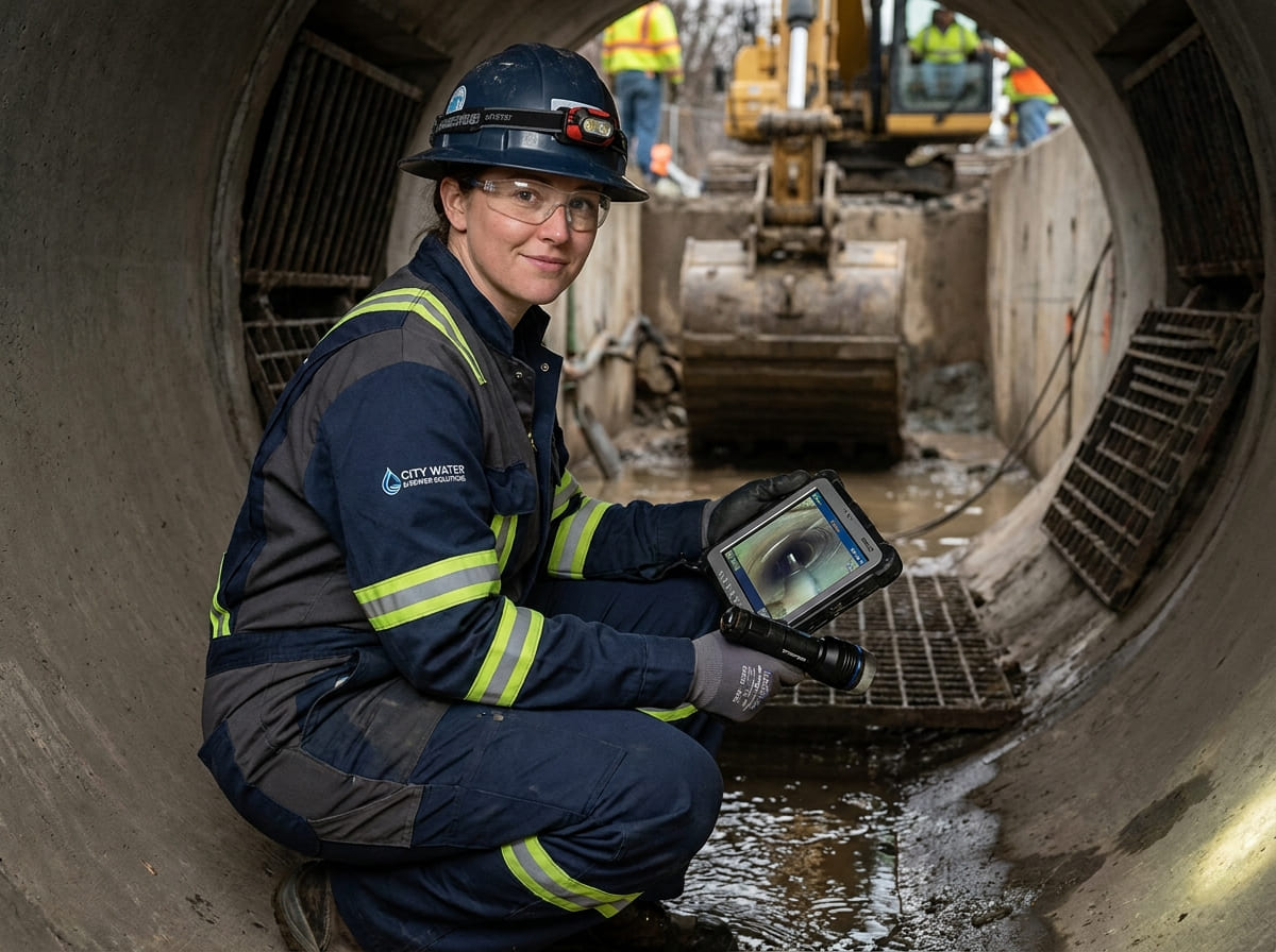 Sewer Line Inspection & Replacement in Portland